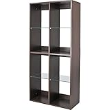 ウォールディスプレイダブル [W98 x D45 x H209cm] 家具 収納家具 オープンシェルフ・ラック