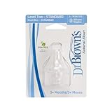 Dr. Brown's Natural Flow Level 2 Standard Nipple by Dr. Brown's