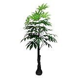 MIRAIS 観葉植物 造花 新型リアルプラント大型 人工 部屋 リアル 会社 緑 おしゃれ インテリア フェイクグリー MR-YADE-150-E3