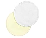 Family First Bamboo Nursing Pads for Breastfeeding and Pumping - 4 Layer High Absorbency Organic Nur