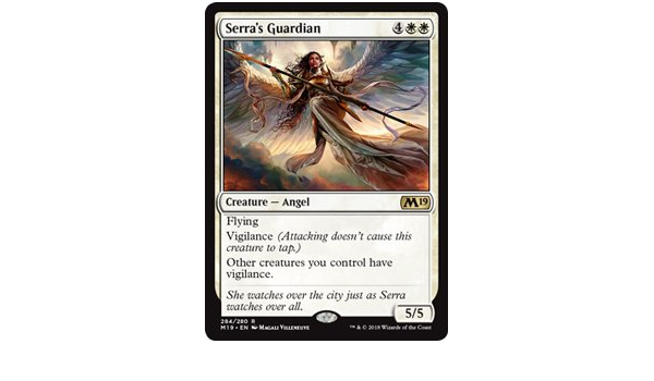 Amazon 英語版 基本セット19 Core Set 19 M19 セラの守護者 Serra S Guardian マジック ザ ギャザリング Mtg トレカ 通販