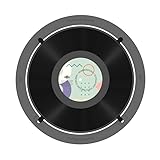 HumminGuru レコードアダプター 超音波ビニールレコードクリーナーマシン用 ビニールレコードクリーニングキット HG01ビニールレコードクリーニングマシン用 レコードワッシャー用ビニールレコードアダプター (10インチ)