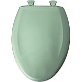 Bemia|#Bemis 1200SLOWT 035 Slow Close Sta-Tite Elongated Closed Front Toilet Seat, Sea Green, [並行輸入品