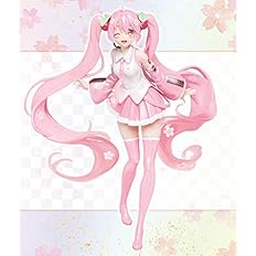 Amazon 桜ミク フィギュア 描き下ろしイラスト Ver パールウィンク セガ限定 フィギュア ドール 通販