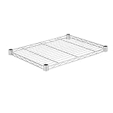 Honey-Can-Do SHF250C1824 Steel Shelf for Urban Shelving Units, 250-Pound Capacity, Chrome, 18L x 24W