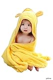 （タタラボ） TaTa Labo 子ども プール 男の子 女の子 バスタオル 大判 タオルケット h042 (イエロー)