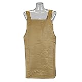 エプロン 前掛け H型ミドル丈 ガーデニング キッチン女性 婦人用 業務用（ベージュ）