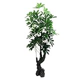 MIRACLE 観葉植物 造花 新型リアルプラント大型 人工 部屋 リアル 会社 緑 おしゃれ インテリア フェイクグリー MC-SEVENSTAR-150-E5