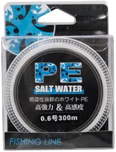 Amazon Peライン 4編 0 6号 300m 白 スポーツ アウトドア