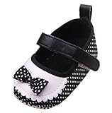 (ビグッド)Bigood ガールズフォーマルシューズ 女児 シューズ ベビー靴 幼児ルームシューズ 出産祝いリボン ベビー赤ちゃんシューズブラック12cm
