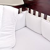 Carousel Designs White Pique Crib Bumper by Carousel Designs