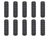 APS ANE 4.4mmバランスケーブル 用 保護キャップ 10個SET ブラック 大切なケーブルのプラグを保護 (4.4mm用 保護キャップ ブラック 10個SET)