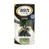 【まとめ買い】トイレの消臭力 消臭芳香剤 トイレ用 トイレ 炭と白檀の香り 400ml×4個