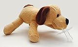 Binky Buddy - Stuffed Animal Baby Pacifier (Brown Puppy) by Playtime Memories