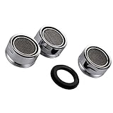 3個 セット給水栓 フィルタリング 泡まつキャップ 整流キャップ 節水泡沫器 24mm
