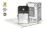 LEDスリムセキュリティウォールパック5000 K 20W WLP05-20N40B-PC