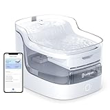 Petgugu PFL1 猫用 スマートペット用自動給水器 アプリ付き 2L大容量 8層プ フィルター付 水飲み器 噴水 静音 コードレス