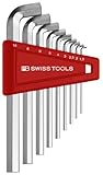 PB SWISS TOOLS 2210H-10 ショートヘッド六角棒レンチセット(パックナシ)