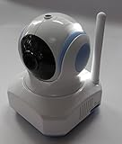 QRコードで簡単接続 ネットワーク 監視カメラ iPhone Android対応 Web防犯カメラ Wi-Fi 無線LAN対応 QRBM100ホワイト