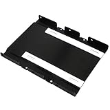 2.5インチ to 3.5インチ変換マウント 2.5インチSSD/HDD用 ハードディスクドライブアダプタホルダーOG-3.5KIT (ブラック)
