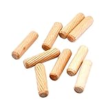 Kimlonton 木ダボ ツイル木製ダボ Φ6x20mm 120個木工ダボ 木 ダボ家具 つなぎ ジョイント