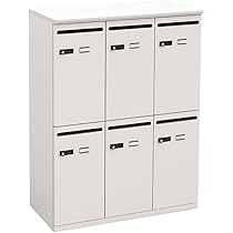 Amazon.co.jp: 家具のAKIRA パーソナルロッカー 6人用 2段