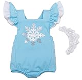 (コ-ランド) Co-land ベビー服 ロンパース 半袖 カバーオール 赤ちゃん 女の子 女児 出産祝い 寝相アート 髪飾り 2点セット ライトブルー 73