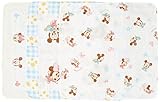 DISNEY・BABY ミッキーミニー 新生児 ガーゼハンカチ シロ A6C01