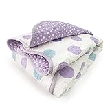 CoCaLo Mix & Match Violet Coverlet, Jumbo Dot/Dottie