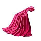 exteren Kids Rabbitニットブランケット寝具キルト再生Blanket 50*70cm ピンク