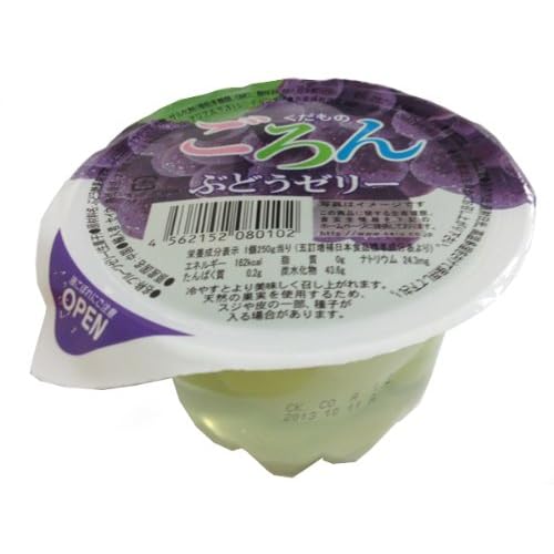 サンスターティアンドティ くだものごろん ぶどうゼリー