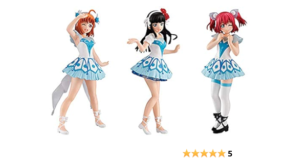 Amazon Gasha Portraits ラブライブ サンシャイン 07 Water Blue New World 全3種セット フルコンプ フィギュア ドール 通販