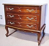 イタリア製 アルティジャーナ社 チェスト ネコ脚 ３段 ロココ [幅80×奥行48×高72cm] L'artigiana 32-3