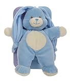 Gipsy Doudou Noeud 070114 Soft Toy Rabbit Knotted 26 cm Blue by Gipsy