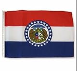 12X18 12X18 State Of Missouri Sleeve Flag Boat Car Garden [並行輸入品]