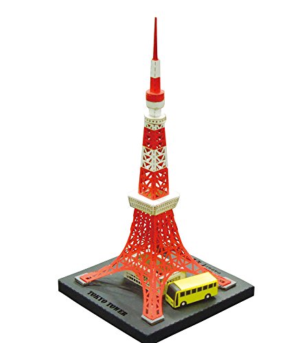 Kawada Paper Craft Model KIt Paper Nano Tokyo Tower PN-108 from