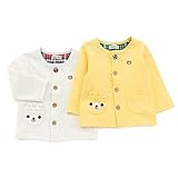 Piccolo(ピッコロ) カーディガン (70～90cm) キムラタンの子供服 (34006-171a) イエロー 70