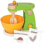 - Playfully Delicious - Mighty Mixer Wooden Play Kitchen Set
