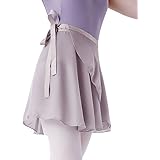[Gincci] 巻きスカート バレエ スカート 子供～大人 レオタード バレエ用スカート ラップスカート シフォン ダンス用 大人 子ども レッスン着 バレエ用品 体型カバー 美ライン 美尻