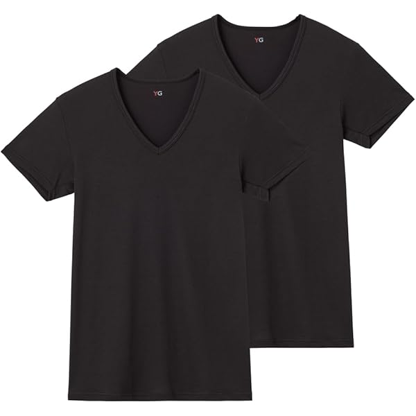 Amazon.co.jp: [グンゼ] 吸汗速乾 鹿の子 2枚組クルーネックT