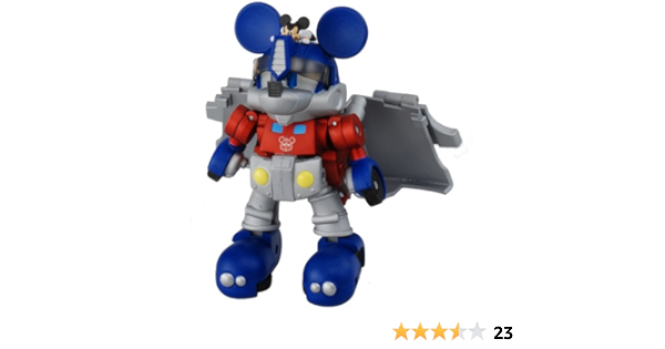 Amazon トランスフォーマー ディズニーレーベル ミッキーマウストレーラー ロボット 子ども向けフィギュア おもちゃ