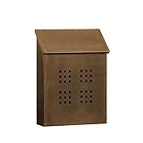 Salsbury Industries 4425 Antique Brass Mailbox Decorative Surface Mounted Vertical Style [並行輸入品]