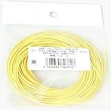 サンコー UL1007 AWG28 黄 1.2mm 10m(±2%) UL1007黄AWG28L10