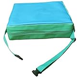 lily's JP homeベビーチェアシート 座高を高くする　キッズチェア増加パット　お食事に快適 (ブルー)