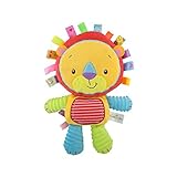 bobury Happy Monkey Rattles Toys Pacify人形with SoundsソフトPlush Baby Rattles amzbobury19320