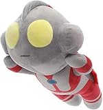 ウルトラマン人形人形ぬいぐるみ大きな枕かわいいスーパーマンベッド寝る抱擁人形子供男の子おもちゃぬいぐるみ (40CM)