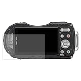 ClearView 【2枚セット】RICOH WG-5 GPS対応 73.5/43.5/R1 液晶保護フィルム マット（反射低減）タイプ