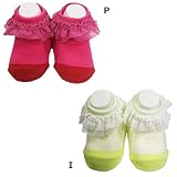 caldia (カルディア) フリル立体ソックス 11-13cm P