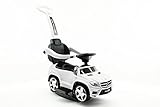 Licensed Mercedes gl63 Kids Convertible Ride Onプッシュと足を床車|ホワイト