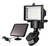HuaFu 100 LED センサーライト 高輝度 多パラメータ調整 ソーラーライトLEDライト 人感センサー搭載 アウトドアライト 屋外照明 防水IP44 玄関/壁掛け/パルコニー/ガーデン/庭/駐